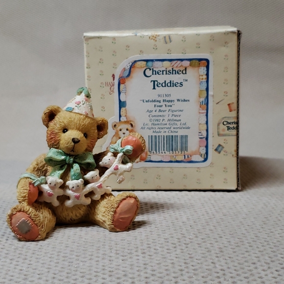 Cherish Teddies, unfolding happy wishes four you - Picture 7 of 7